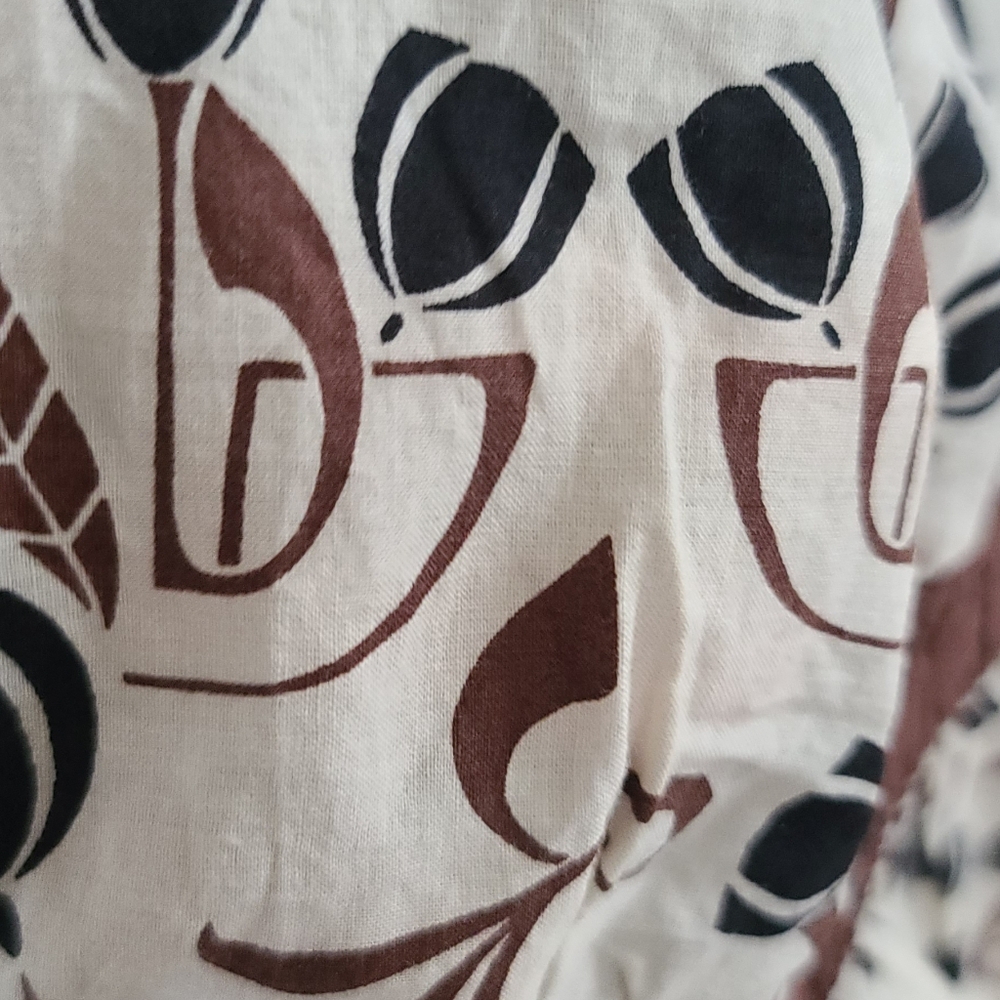 Debenhams Red herring  printed Cotton dress US 4 - Picture 6 of 11